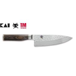 Kai TDM-1723 Shun Premier Tim M&auml;lzer  Couteau de chef Lame 6" (15 cm), Poign&eacute;e 12 cm