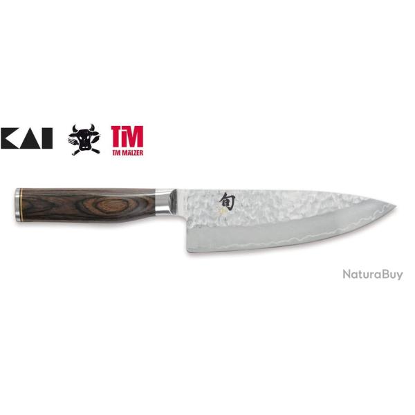 Kai TDM-1723 Shun Premier Tim M�lzer  Couteau de chef Lame 6" (15 cm), Poign�e 12 cm