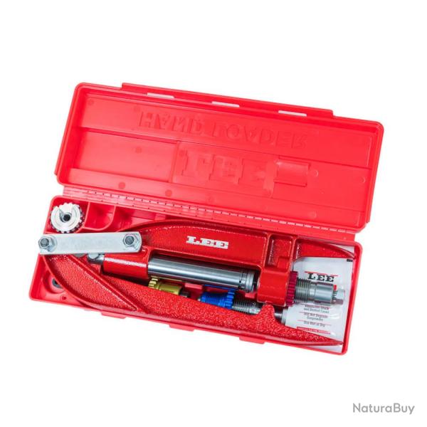 Presse de rechargement LEE Breech Lock Hand Press avec matrices 38 Special / 357 Mag