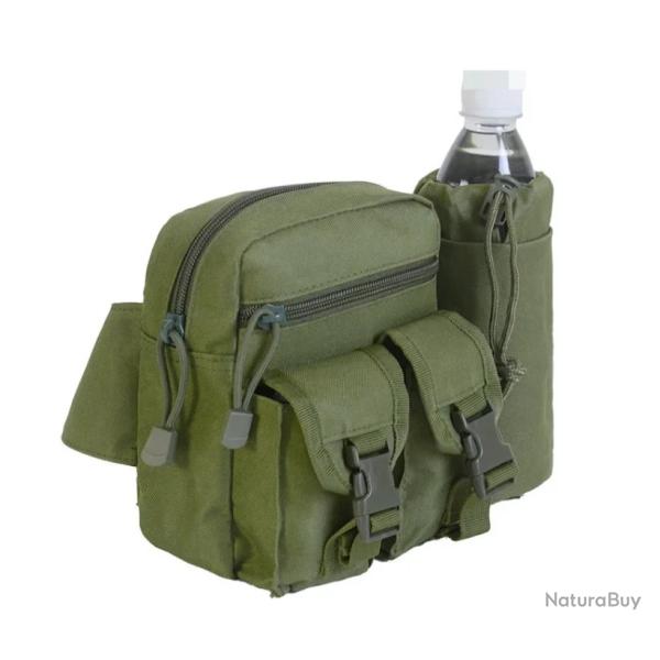 Sacoche banane tactique - Kaki - v2 - Livraison gratuite