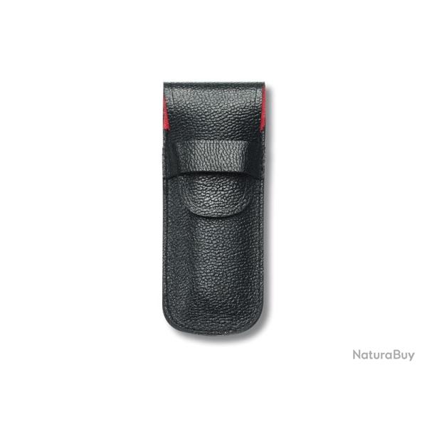ETUI POCHETTE VICTORINOX 1 A 5 PIECES CUIR NOIR