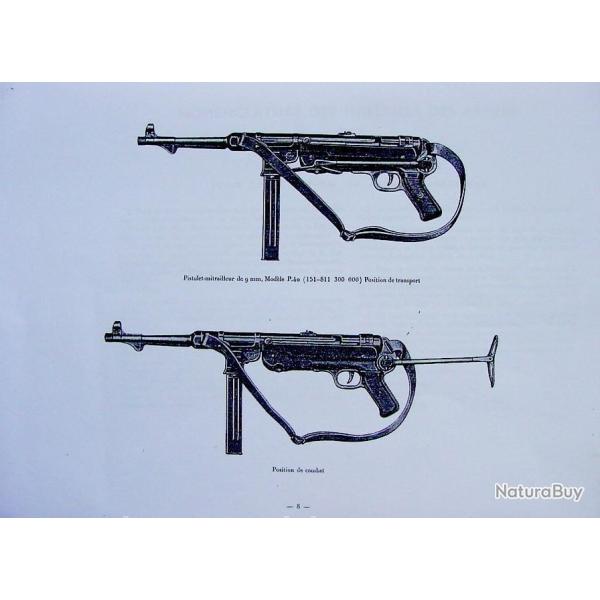 nomenclature des pi�ces MP40 MP 40 (envoi par mail) - VENDU PAR JEPERCUTE (m2445)