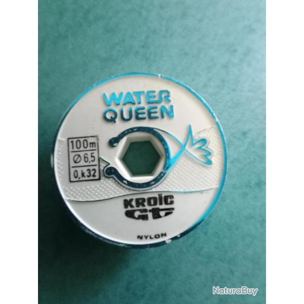 bobine de fil nylon water quenn 100Ml en 6,5, 8 ou 12/100 au choix