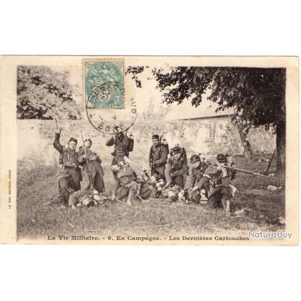 CPA - La Vie Militaire - 9 . En Campagne . - Les Derni�res Cartouches -N�1720