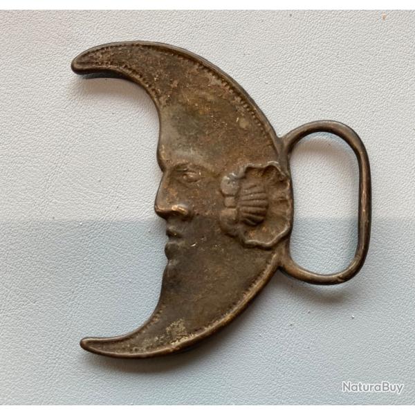 Croissant de sous-gorge de cavalerie lgre Hussard - trs rare