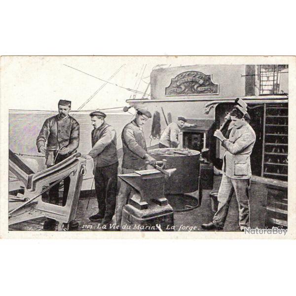 CPA - Marine Militaire -La Vie du Marin, La Forge   N�1743