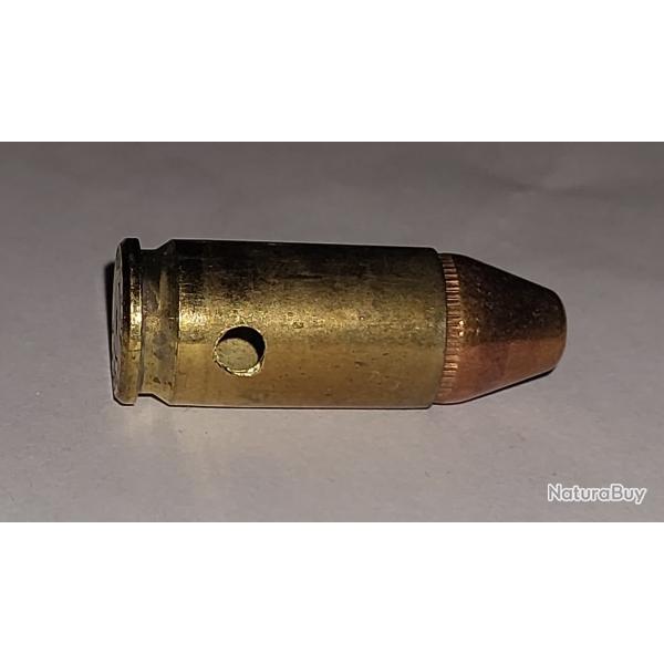 Cartouche neutralis�e - 9mm - 143 grains -  Ogive blind� conique tronqu�