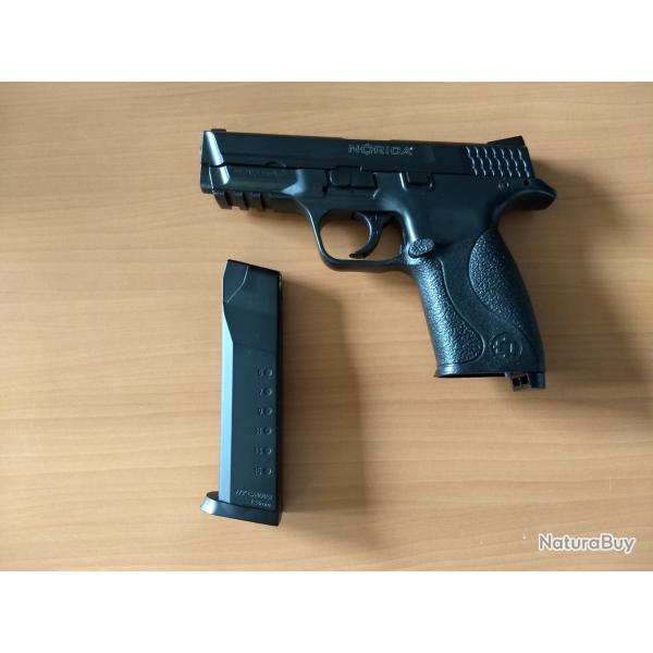 *** D�STOCKAGE - PISTOLET A PLOMBS NORICA N.A.C 1703 - S&W MP40 CAL 4,5 mm BB'S CO2 425 FPS ***
