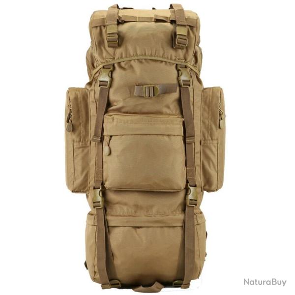 Grand Sac � Dos 70LTactique Imperm�able en Nylon Randonn�e Camping Escalade Trekking Plein Air Kaki