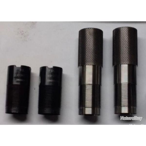 Chokes INOX pour fusils CALIBRE 16 BROWNING(425,525 et SHADOW) MIROKU