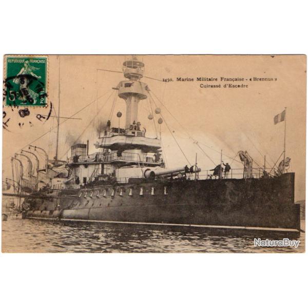 CPA- Marine Militaire Fran�aise   - " Brennus " Cuirasse d'Escadre  N�1752