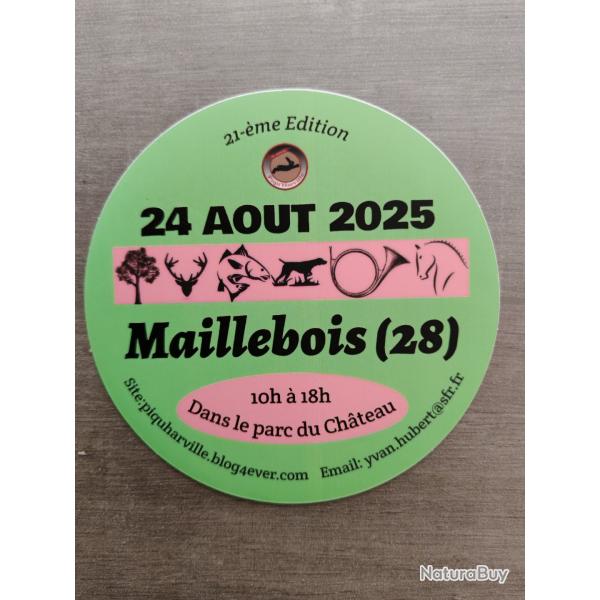 Autocollant chasse fte 2025