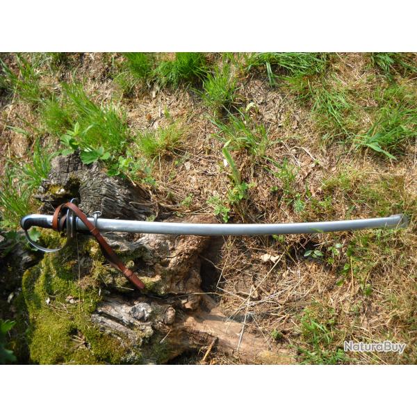 sabre suisse de cavalerie /dragon modele 1896 avec sa dragonne cuir