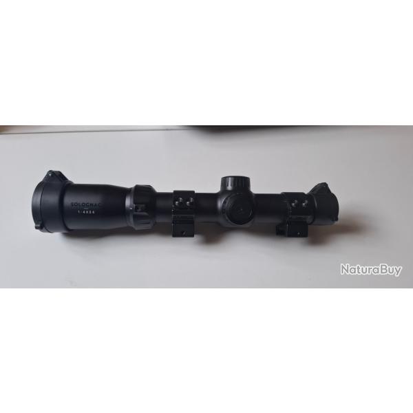 Lunette battue 1-4x24 Solognac