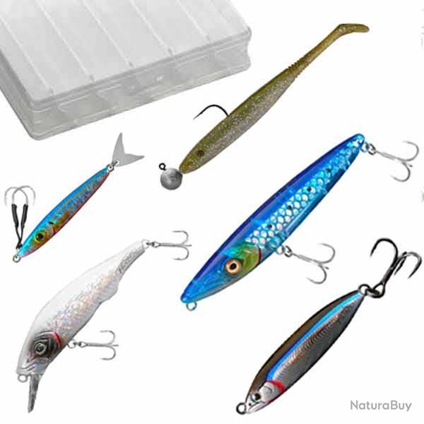 Box Fishus 5 Leurres + BoOEte