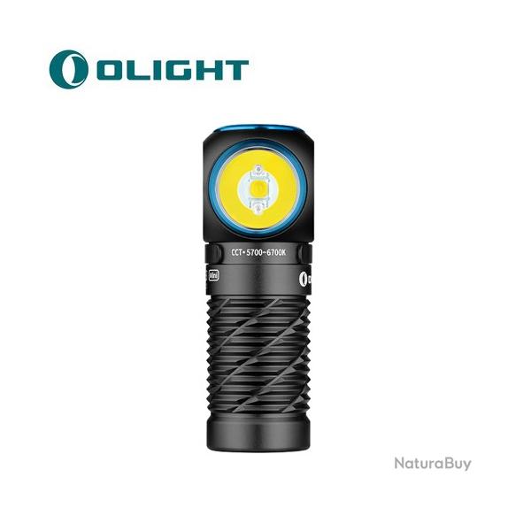 Lampe Frontale Olight Perun 3 Mini 1250 Lumens - Rechargeable - Double Source Lumineuse