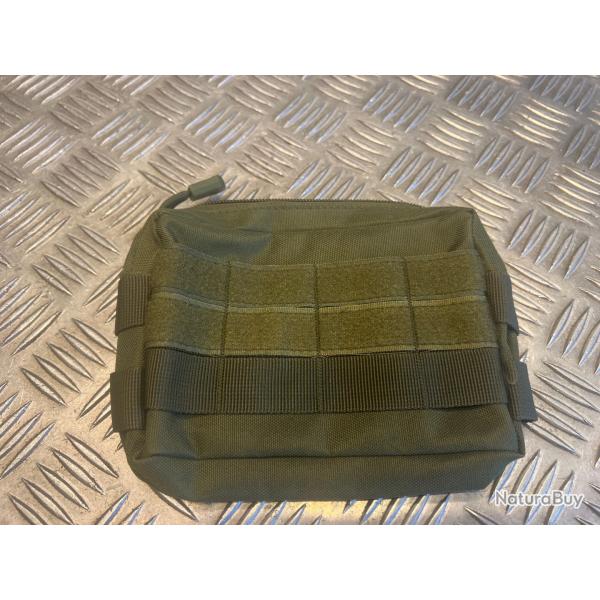Sac tactique EDC pochette utilitaire compatible Molle sac ceinture nylon premiers secours sac