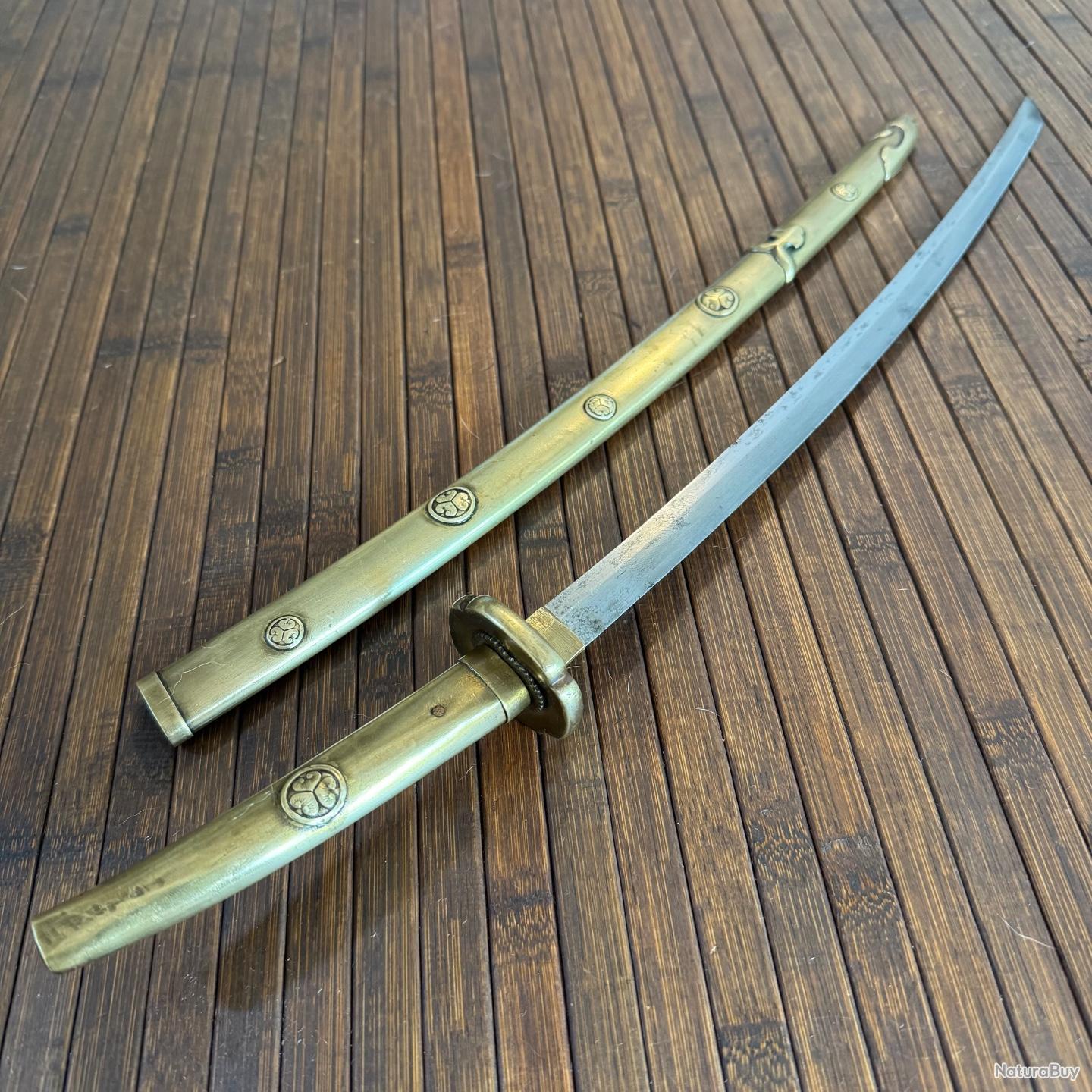 Arc Enfant Samouraï Japonais Antique Edo - Bambou, Laque, Katana & Flèches