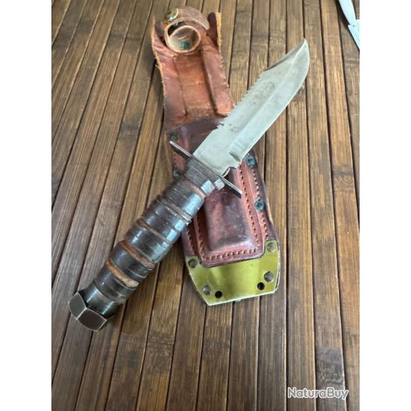 COUTEAU POIGNARD COMBAT SURVIE PILOT U.S ARMY