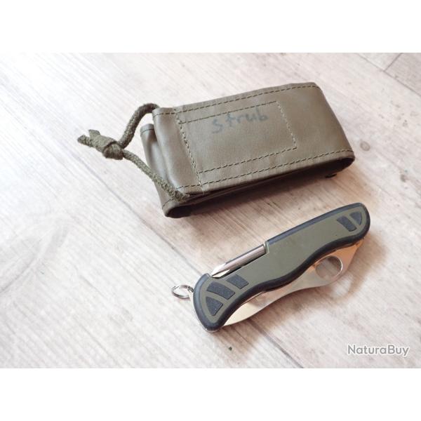 2010 Couteau Mdle 2008 de dotation arm�e suisse - Multi-lames. Tr�s coupant ! + Pochette Id�e cadeau