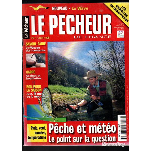 le p�cheur de france 179, blacl bass , truites, peche et m�t�o, leurres, carpe,