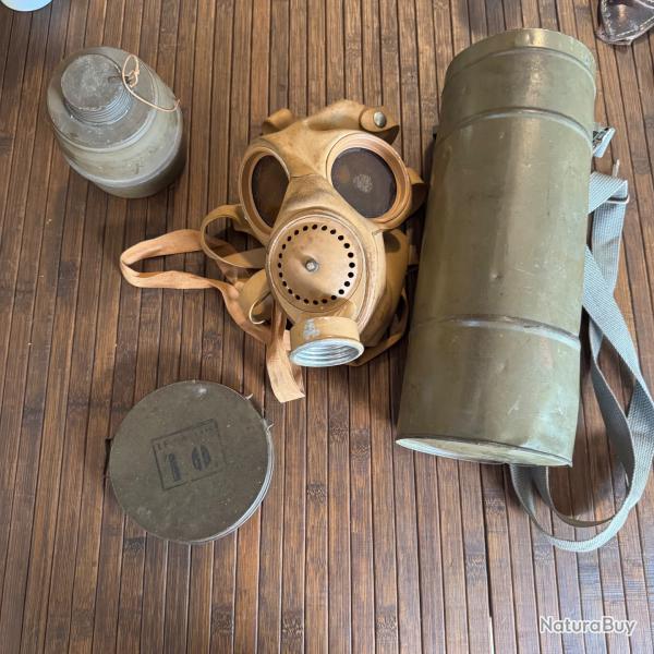 MASQUE A GAZ WW2 LE GALLUS MOINS COURANT 1939