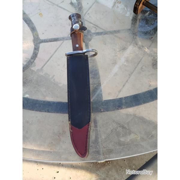 Ba�onnette mauser rectifi�e en poignard de chasse