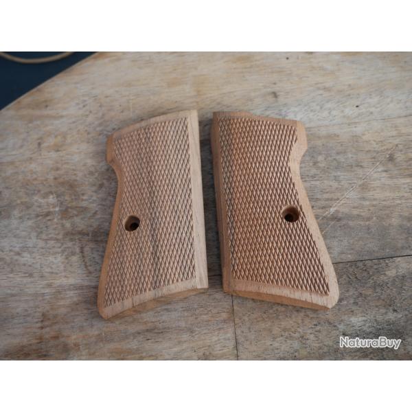 Paire de plaquettes bois pour Pistolet WALTHER PP