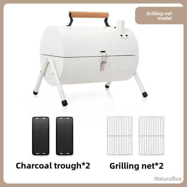 BBQ Barbecue Grill Portable Camping Picnic-D 20260729082524