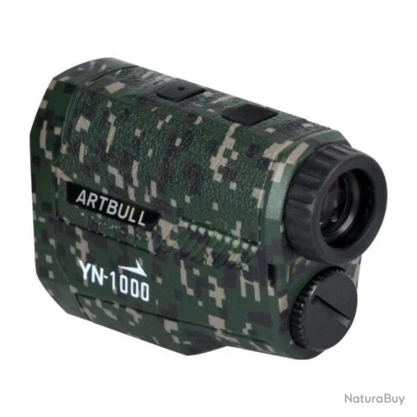 Tlmtre Laser 1000M 6x Camouflage +Pochette et Crochet Chasse Golf Outdoor Artbull