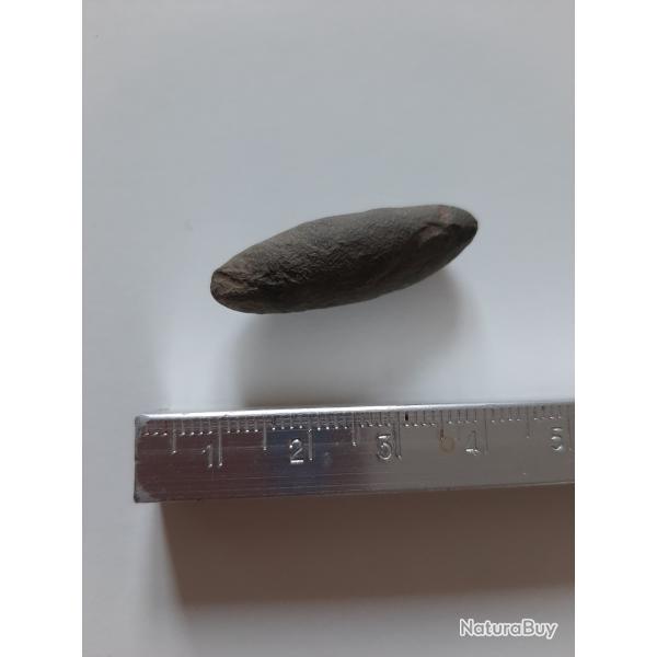 Balle ou projectile de fronde Haute �poque- Moyen-�ge, en terre cuite. Superbe.