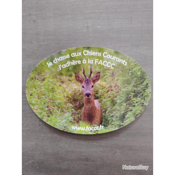 Autocollant chasse le brocard