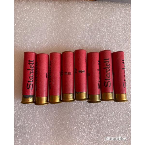 8 Cartouches 12 mm plomb n�8