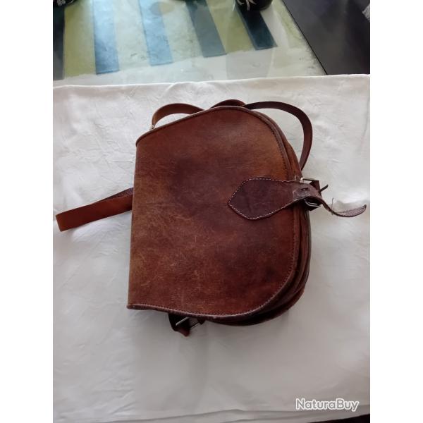 sac � cartouches en cuir