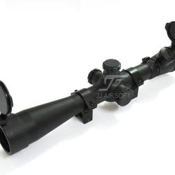 JJ Airsoft Lunette 3,5-10x40 R&eacute;tro&eacute;clair&eacute;e
