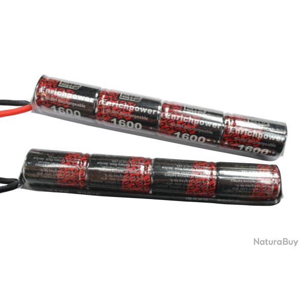 EnrichPower Batterie NiMh 9.6v 1600mAh Sopmod