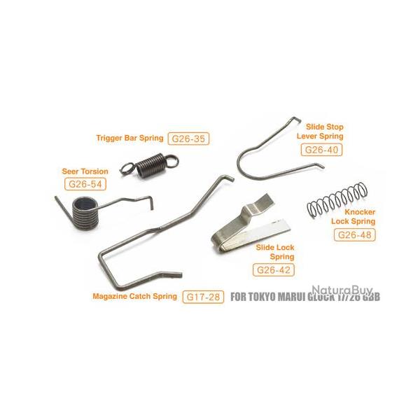 Guarder Lot de Ressorts Renforc�s pour Glocks Tokyo Marui