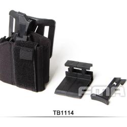 FMA Holster Universel pour Ceinture (BK)