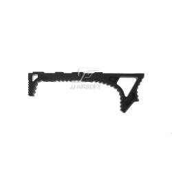 JJ Airsoft Poign&eacute;e incurv&eacute;e M-LOK (Noir)