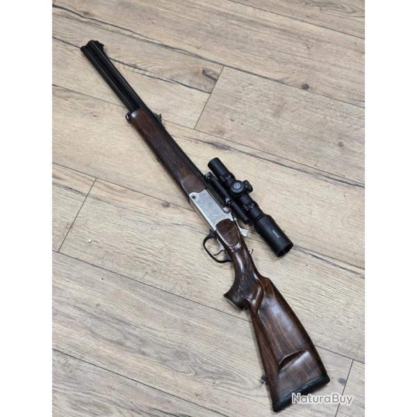 DOUBLE EXPRESS SAUER 97 Cal 9.3x74R avec lunette HAWKE