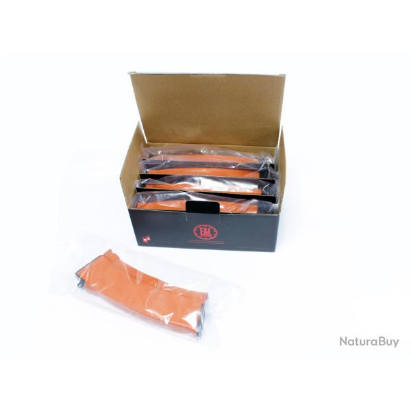 E&L Boite de 5 chargeurs Mid-Cap 120 BBs pour Ak74 (Orange)