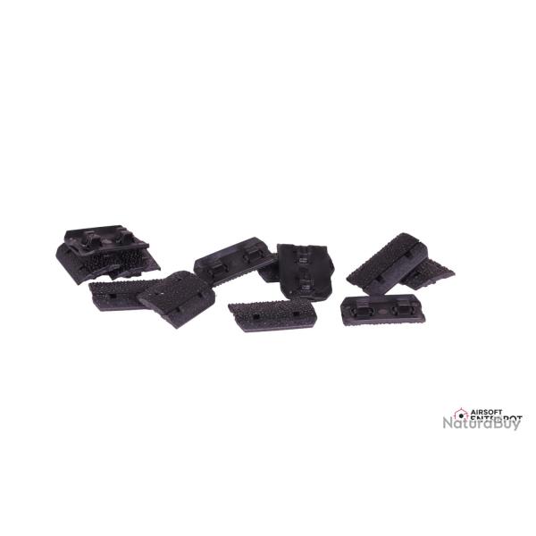 12-PC Type2 M-LOK Rail Cover (couvre-rail) Set (Noir)