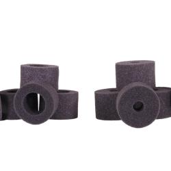 Silverback Set de mousse pour silencieux HTI (5 petits. 5 grands)