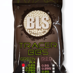 BLS Billes Bio Tra&ccedil;antes vertes 0.20g (Sac de 1 kg)