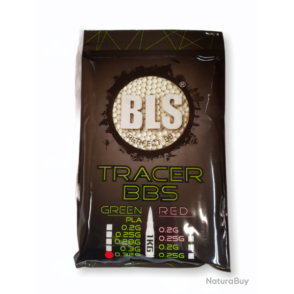 BLS Billes Bio Tra�antes vertes 0.32g (Sac de 1 kg)