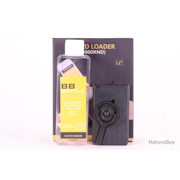 Wo Sport Speedloader 300BBs (Noir)