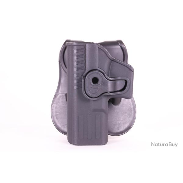 Wo Sport Holster Glock Gaucher (Noir)