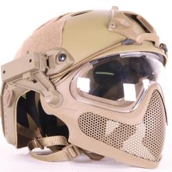 Wo Sport Pilot Helmet L (Tan)