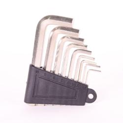 Metal Set De 9 Cl&eacute;s Allen Courtes