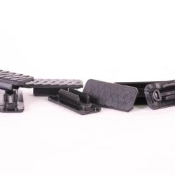 JJ Airsoft Rail Covers M-LOK Type-3 (noir)